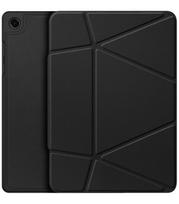 Juodas atverčiamas dėklas Samsung Galaxy Tab A9 Plus / A11 Plus 11.0 planšetei "Dux Ducis Vers"