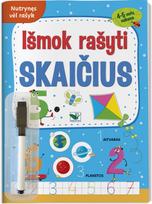 Išmok rašyti skaičius. 4-5 metų vaikams. Su flomasteriu - Nėra Autoriaus