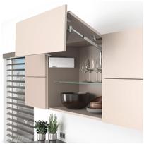 BLUM Aventos HF TOP pakėlimo mechanizmas su švelnaus uždarymo funkcija baltas F28, 10000-19300