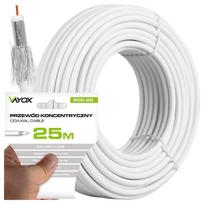 TV Koaksialinis kabelis antenos 25M PCC-25 Vayox