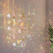 Sodo dekoracija Saulės gaudyklė (Suncatcher), vėjo varpelis