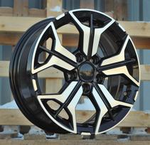 Ratlankis RACINGLINE B5846 R16x6.5 5x114.3 ET 40 CB 67.1 (Black Polished)