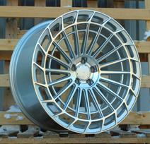 Ratlankis RACINGLINE FBX162 R22x9 5x112 ET 32 CB 66.6 (Machined Silver) (865 kg)