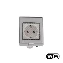 Kištukinis lizdas FEELSPOT FS-WSK02WE WiFi IP55, Pilkas