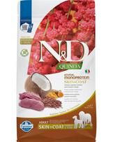 Sausas pašaras šunims FARMINA N&D QUINOA DOG Dry SKIN&COAT Venison&Coconut ADULT MED&MAX 2,5kg