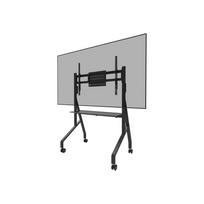 Neomounts Floor stand | FL50-525BL1 TV trolley | Adjustable Height | 55-86 " | Maximum weight (capacity) 76 kg | Black