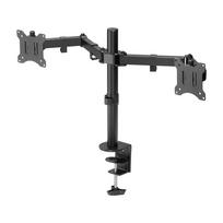 Goobay Dual Monitor Mount Flex | Swivel, Tilt, Rotation | 17-32 " | Maximum weight (capacity) 8 kg | Black
