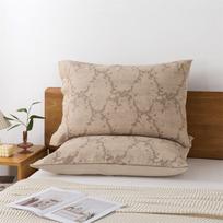 All-Cotton Gauze Pillowcase: No Pilling, No Fading, Sweat-Absorbent, Stain-Resistant - Perfect for Adults. 50 x 75 cm