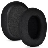 Tinklinio audinio ausų pagalvėlės ausų pagalvėlės Skullcandy Crusher ausinėms atminties putų ausų kaušeliai lengvai pakeičiamos ausinių ausų pagalvėlės juoda
