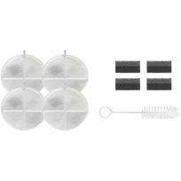 XENON Smart X8780 Smart Cat Water Fountain 4-Piece Spare Filter, 8650 Compatible, White