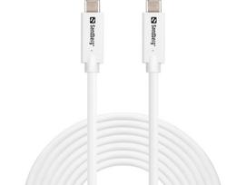 SANDBERG USB-C to C USB 3.2 Gen2 100W - Kabel - Digital/Daten (136-76)