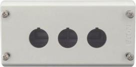M22-I3 Surface mounting enclosure, 3 mounting locations, IP69K 216538 | 4015082165383