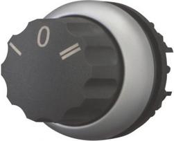M22-WR3 Changeover switch, RMQ-Titan, With rotary head, maintained, 3 positions, "I, 0, II" 216863 | 4015082168636