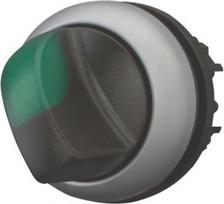 M22-WLKV-G Illuminated selector switch actuator, RMQ-Titan, 2 positions (V pos), green 284395 | 4015082843953