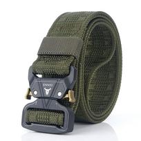Naujas Cobra diržas, Greito atsegimo nailoninis lauko taktinis diržas 125cm armijos žalia spalva