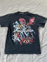 Vintage Y2K Yu Gi Oh Kazuki Takahashi  Youth Boys Size L Black Anime Unisex T-Shirt L gray
