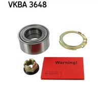 Rato guolio komplektas SKF VKBA 3648