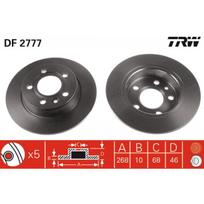 Stabdžių diskas TRW DF2777