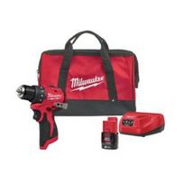 Akumuliatorinis gręžtuvas MILWAUKEE M12 BLDDRC-201C