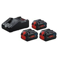 Akumuliatorių ir įkroviklio komplektas BOSCH ProCORE GBA 18V 3x8,0Ah+GAL 18V-160
