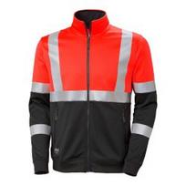 Džemperis HELLY HANSEN Addvis Zip Sweatshirt Class 1, raudonas 2XL
