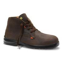 Batai ELTEN Nikolas XXB Brown Mid ESD S3S, rudi 40
