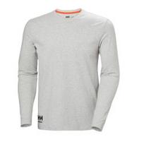 Marškinėliai ilgomis rankovėmis HELLY HANSEN Kensington Longsleeve, šviesiai pilki M