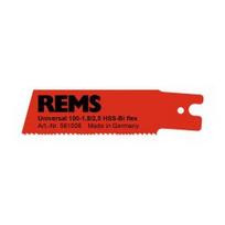 Tiesinio pjūklo pjūkleliai metalui REMS Inox 100mm, 5vnt.