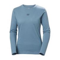 Moteriški marškinėliai ilgomis rankovėmis HELLY HANSEN W Classic Logo Longsleeve, mėlyni L