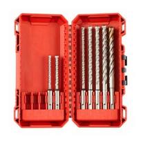 7 dalių grąžtų rinkinys MILWAUKEE SDS+ MX4 4932492113