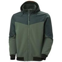 Žieminė striukė HELLY HANSEN Oxford Softsheel Winter Jacket, žalia M