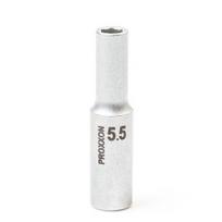 1/4" šešiakampė prailginta galvutė PROXXON 5,5mm