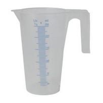 Plastikinė matavimo talpa chemijai HALLBAUER KMB, 5L