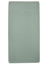 Paklodė su guma 60x120cm, Jersey green, Meyco