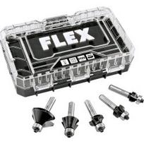5 dalių frezų rinkinys FLEX CER Bit Set1