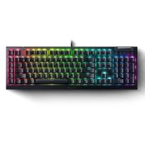 Razer BlackWidow V4 X Laidinė žaidimų klaviatūra RGB, Green Clicky Switch, US, Juoda