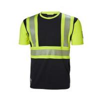 Marškinėliai su šviesą atspindinčiais elementais HELLY HANSEN ICU, geltoni/juodi 3XL