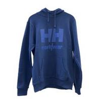 Džemperis HELLY HANSEN Logo Hoodie, mėlynas L
