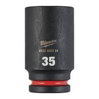 Ilga šešiakampė smūginė galvutė MILWAUKEE SHW 3/4" 35mm