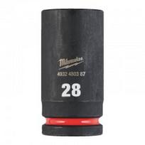 Ilga šešiakampė smūginė galvutė MILWAUKEE SHW 3/4" 28mm