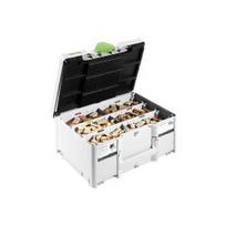 Medienos kaiščių rinkinys FESTOOL Domino DS 4/5/6/8/10 1060 BU
