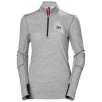 Moteriški apatiniai marškinėliai HELLY HANSEN Lifa Merino Crewneck, pilki XL