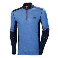 Apatiniai marškinėliai HELLY HANSEN Lifa Merino Half Zip, mėlyni 2XL