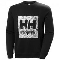 Džemperis HELLY HANSEN Graphic Sweatshirt, juodas M