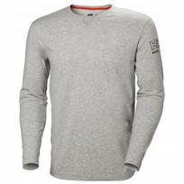 Marškinėliai ilgomis rankovėmis HELLY HANSEN Kensington, pilki M