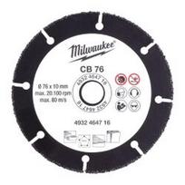 Karbidinis diskas  MILWAUKEE CB 76 76x10mm