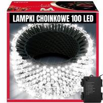 Extralink 100 LED Christmas Lights, White Cold, 10m, Battery-Operated, Indoor/Outdoor