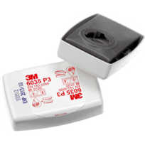 Filtras korpuse 3M P3 6035