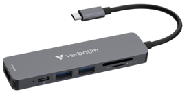 Verbatim USB-C Essentials Multiport Hub 6 Port