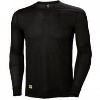 Apatiniai marškinėliai HELLY HANSEN Lifa Crewneck, juodi XL